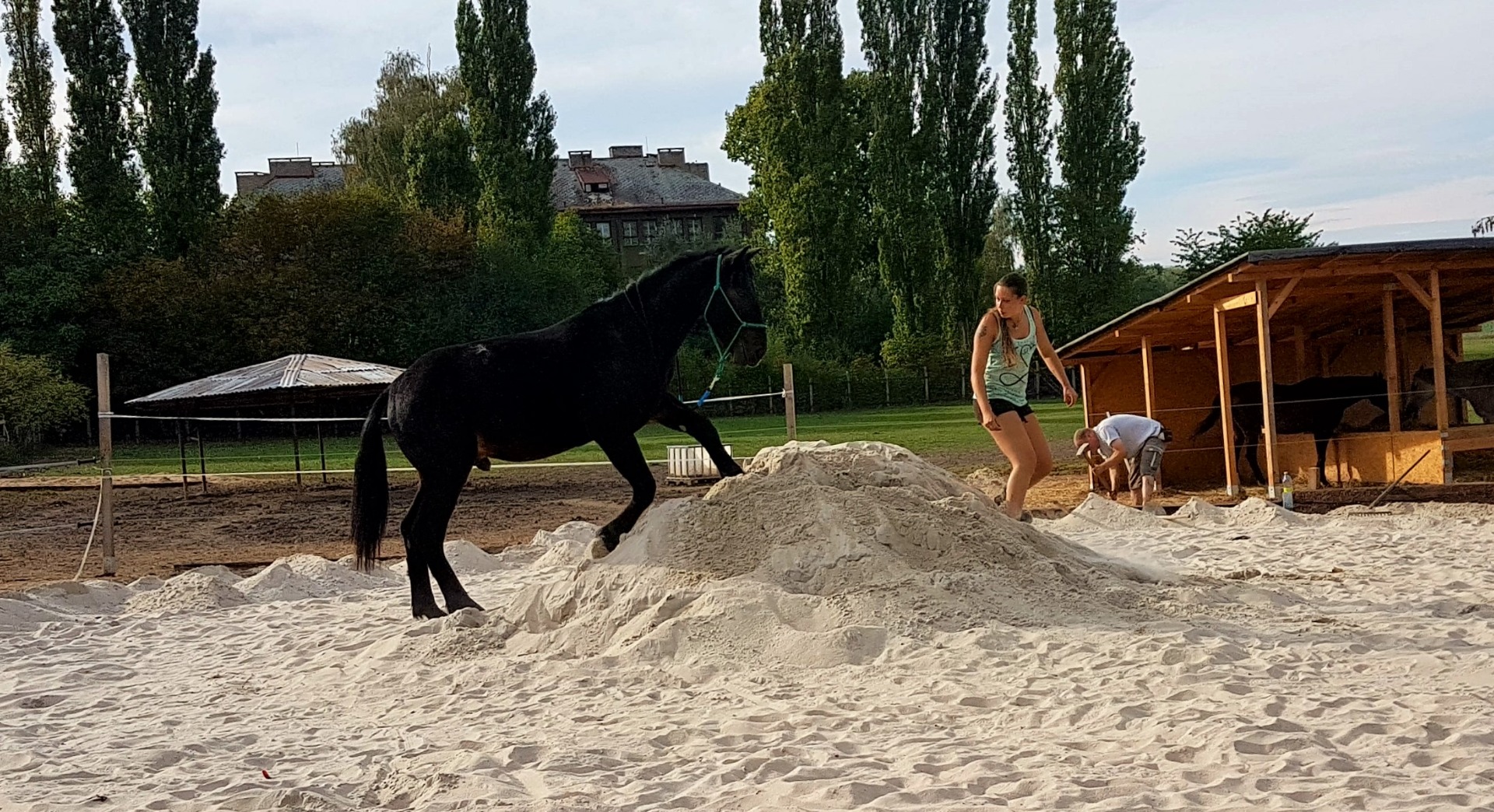 Následování přes překážky